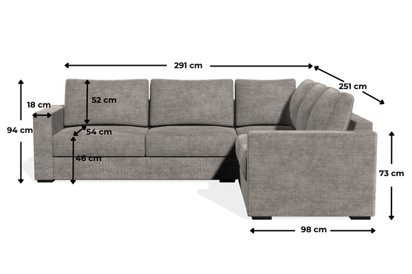 Kanapa Edyta wymiary