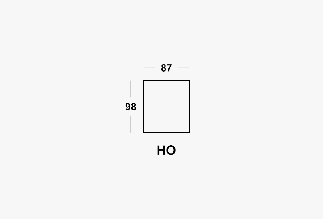 HO 87X98