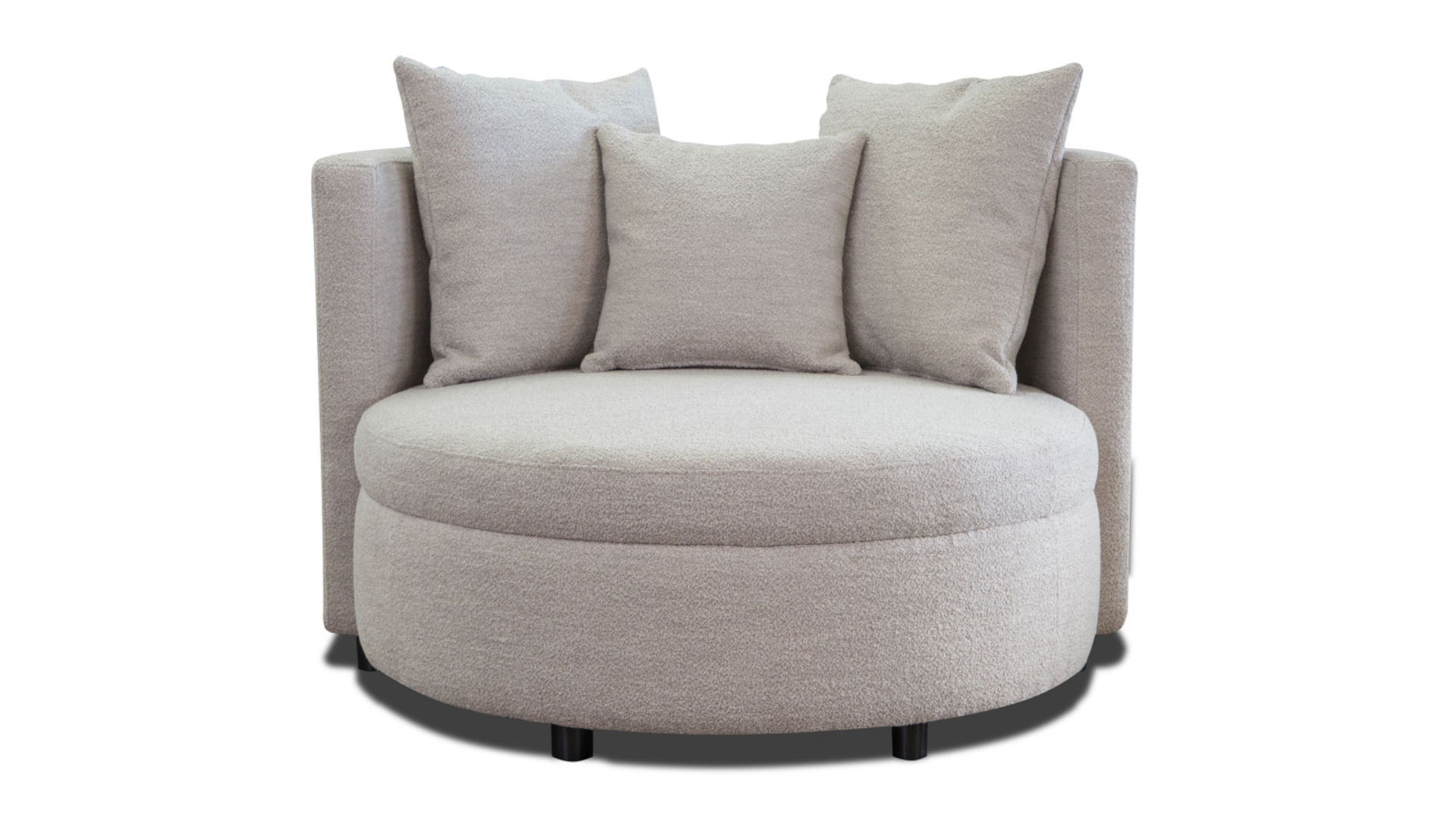 Fotel La Lord 90 cm z poduszkami