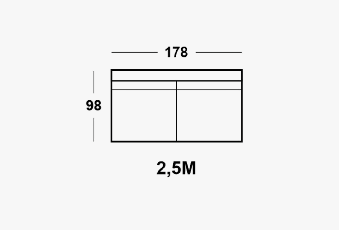 2,5m