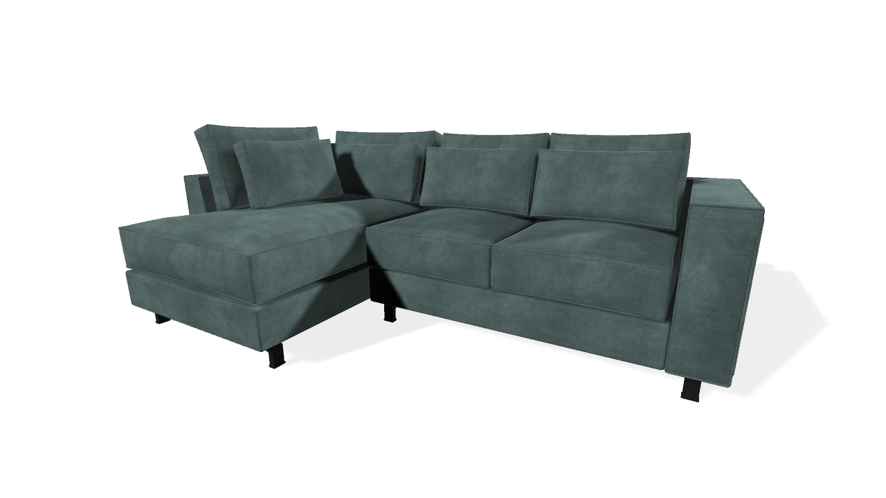 Kanapa Iris zestaw 3