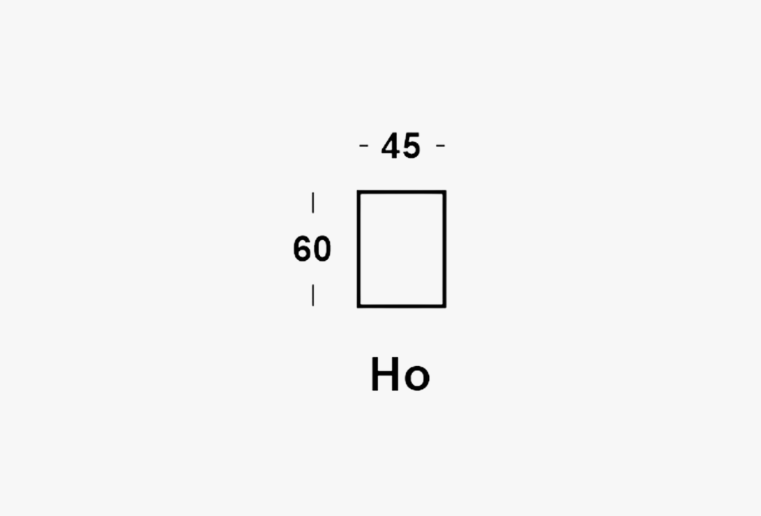 HO 45 X 60