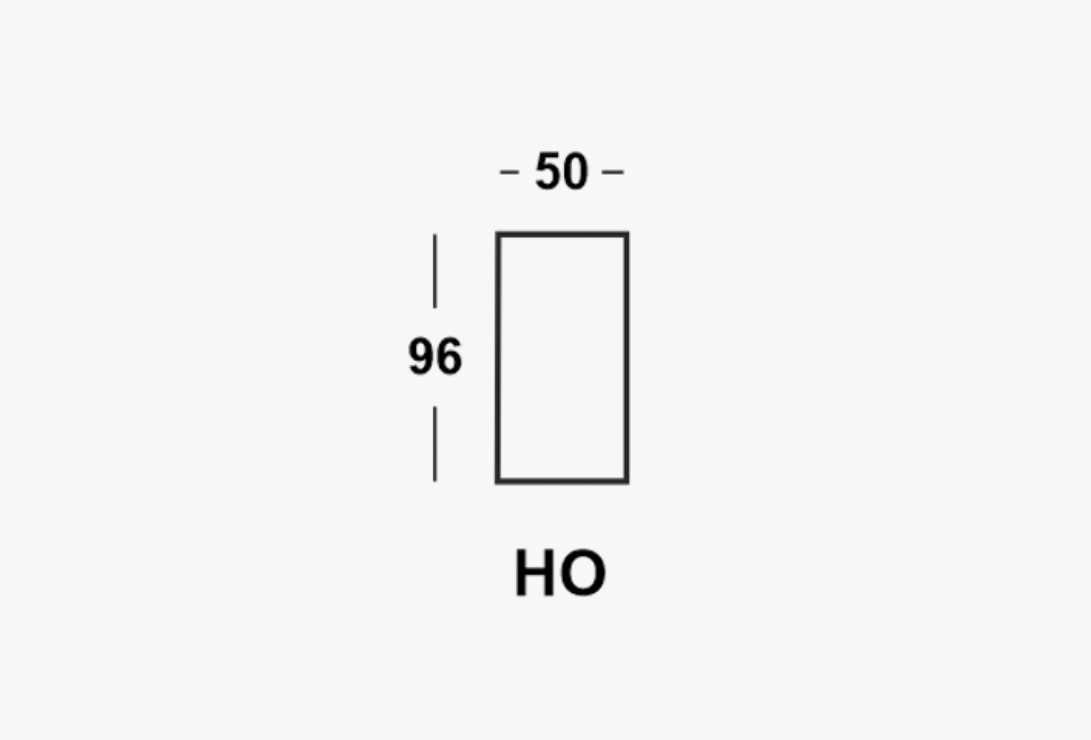 HO 50X96
