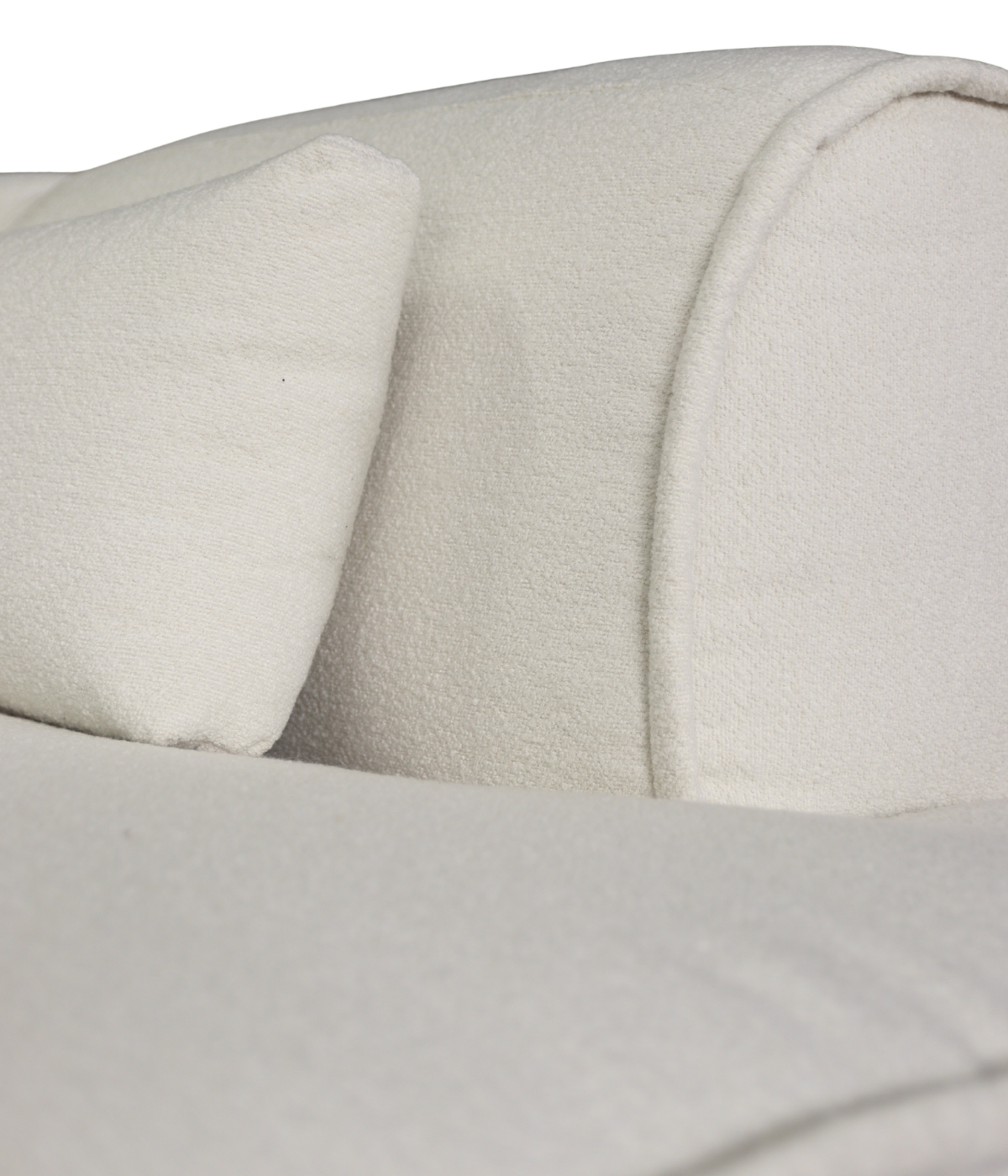 Zbliżenie na elementy wykończenia kanapy Panda