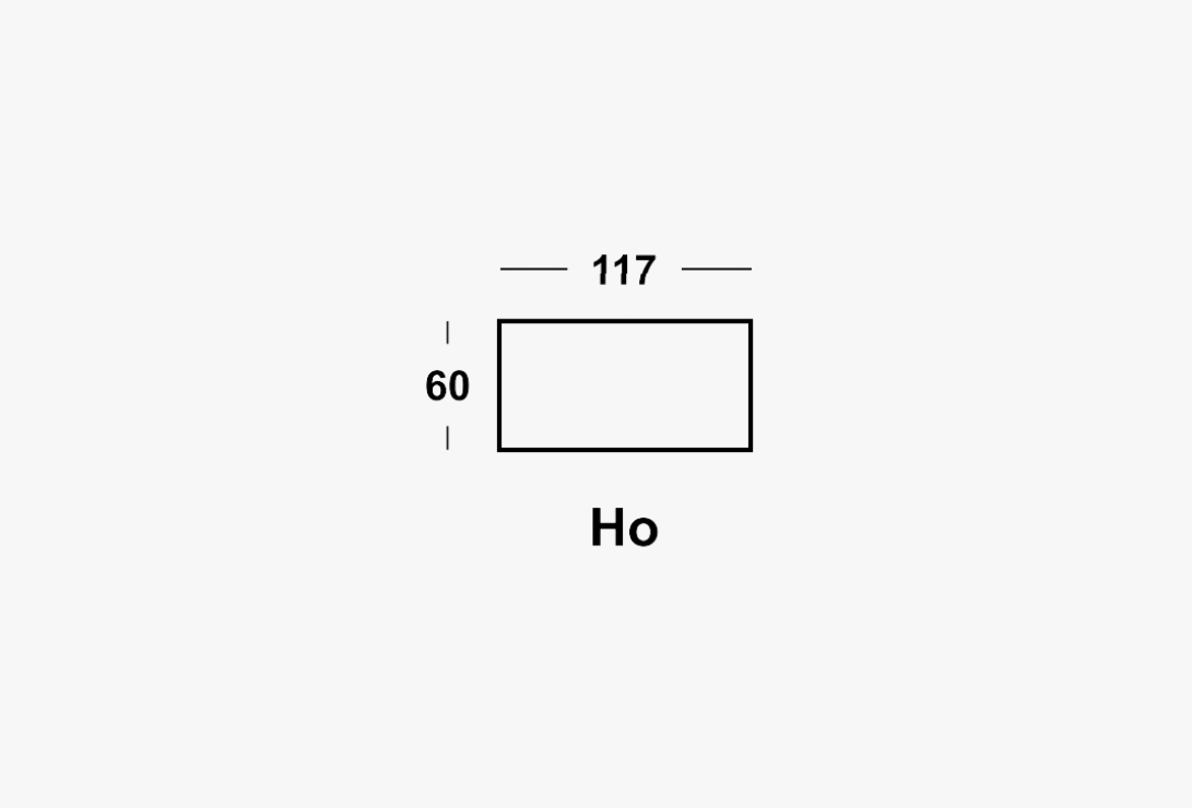 HO 117X60