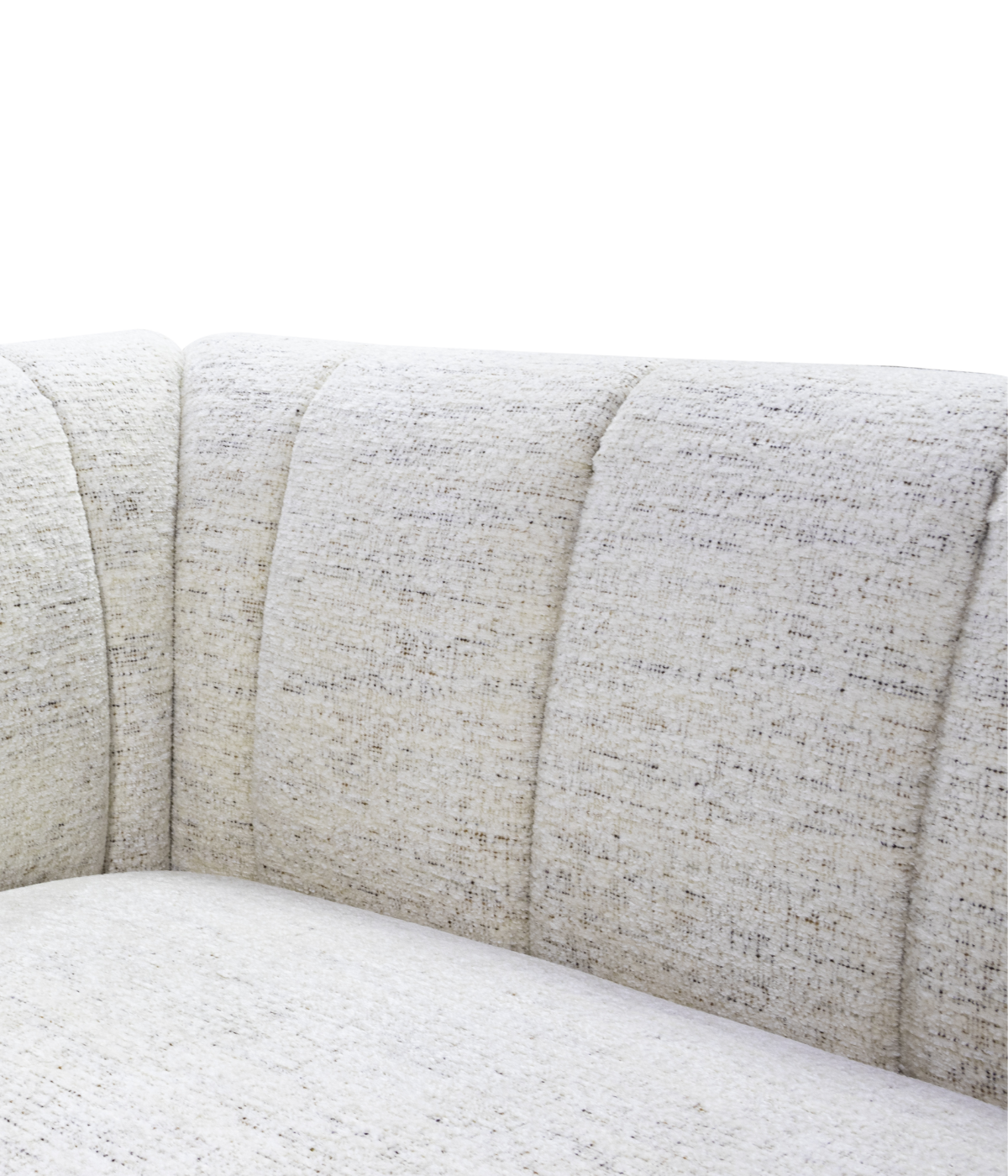 Zbliżenia na przeszycia oparcia narożnika Bloq