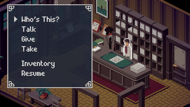 Screenshot from “Blackford PI” game.