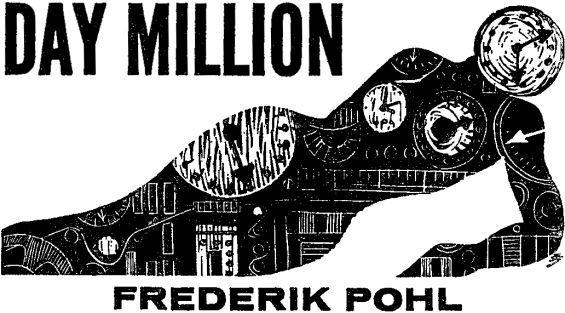 Meetings in Day Million: An illustration of a recling woman from Frederik Pohl's short story "Day Million"