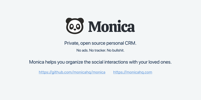 Personal CRM. Remember everything about your friends, family and business relationships. - monicahq/monica