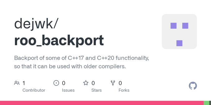 Backport of some of C++17 and C++20 functionality, so that it can be used with older compilers. - dejwk/roo_backport