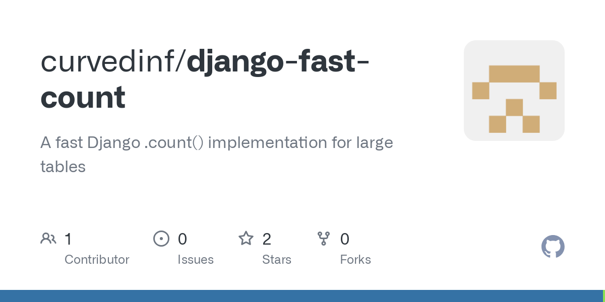 A fast Django .count() implementation for large tables - curvedinf/django-fast-count