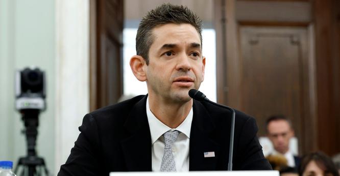 Jared Isaacman, U.S. President Donald Trump's nominee to be National Aeronautics and Space Administration (NASA) Administrator, testifies during a Senate Commerce, Science, and Transportation Committee confirmation hearing
