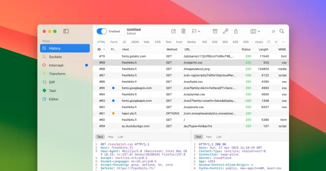 Proxygen for Mac