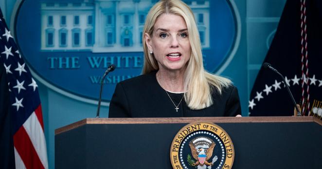 “We are ready to move the court tomorrow to unseal the grand jury transcripts,” Attorney General Pam Bondi said on social media.