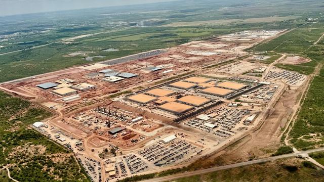 A photo of the "Stargate I" site in Abilene, Texas.