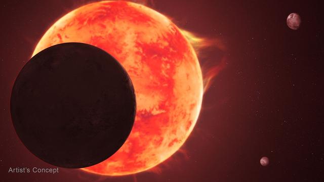 Exoplanet TRAPPIST-1 d