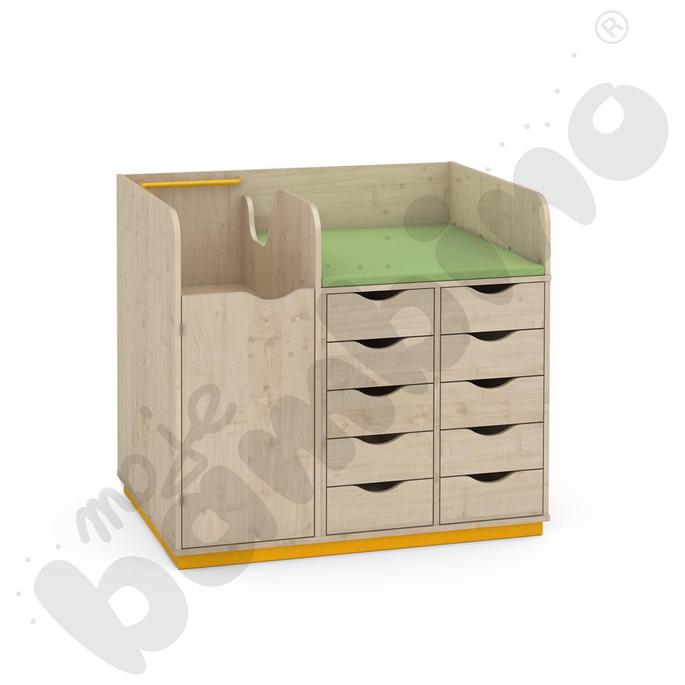 Changing table with stairs best sale