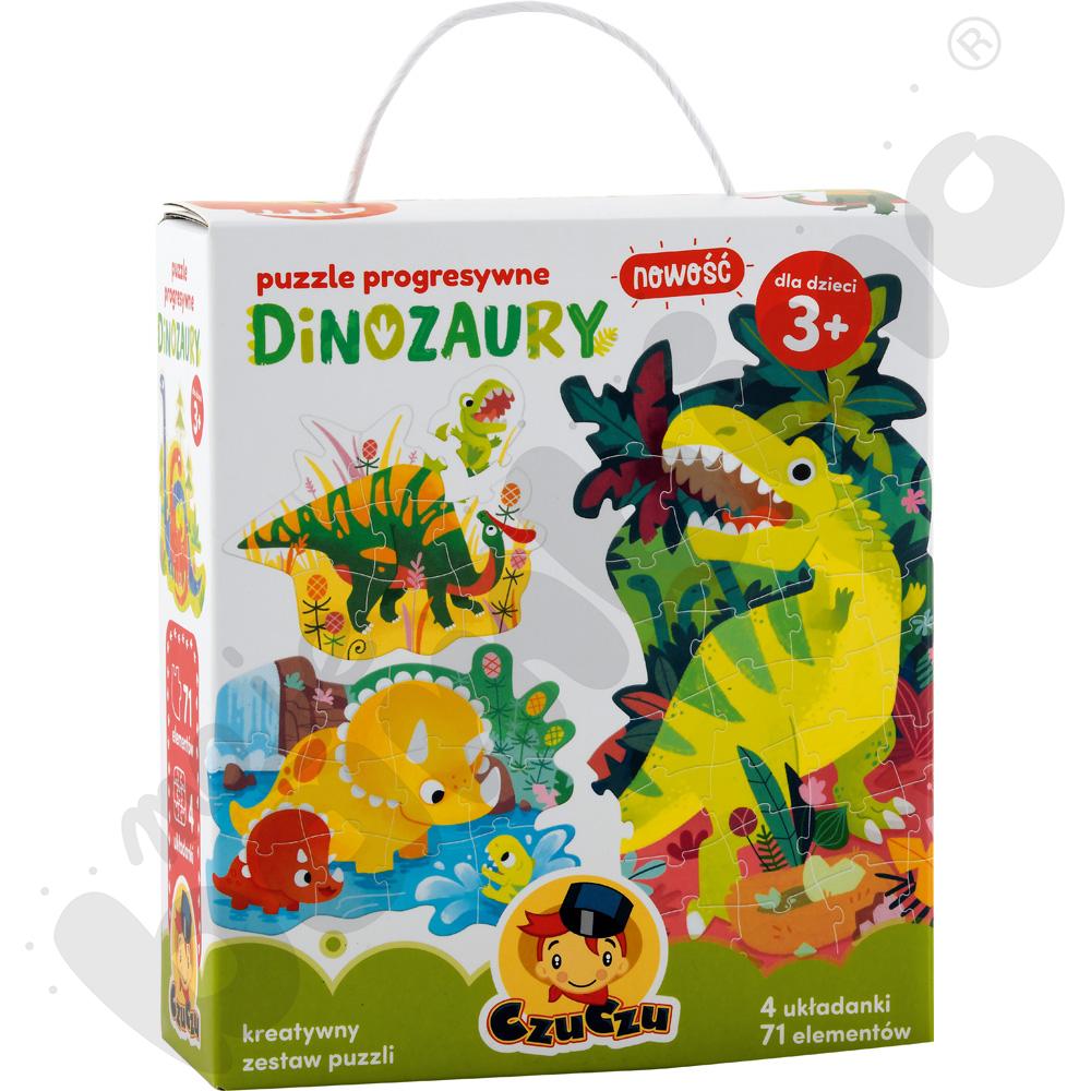 Puzzle - dinozaury