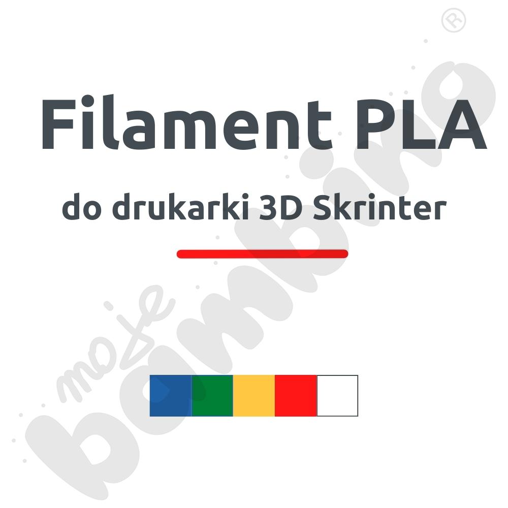 Filament PLA do drukarki 3D Skrinter - czerwony