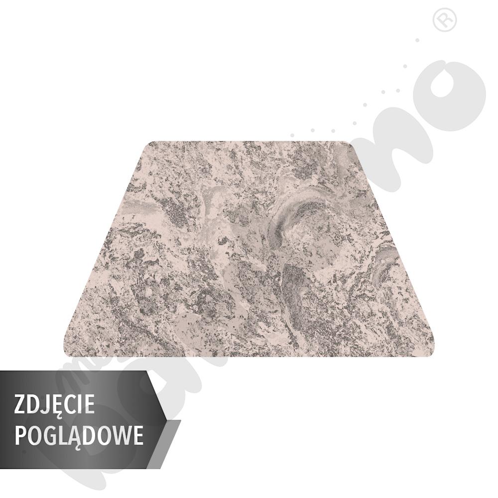 Stół Cichy trapezowy 150x70x80x70, beżowy, rozm.1 z 2 kółkami