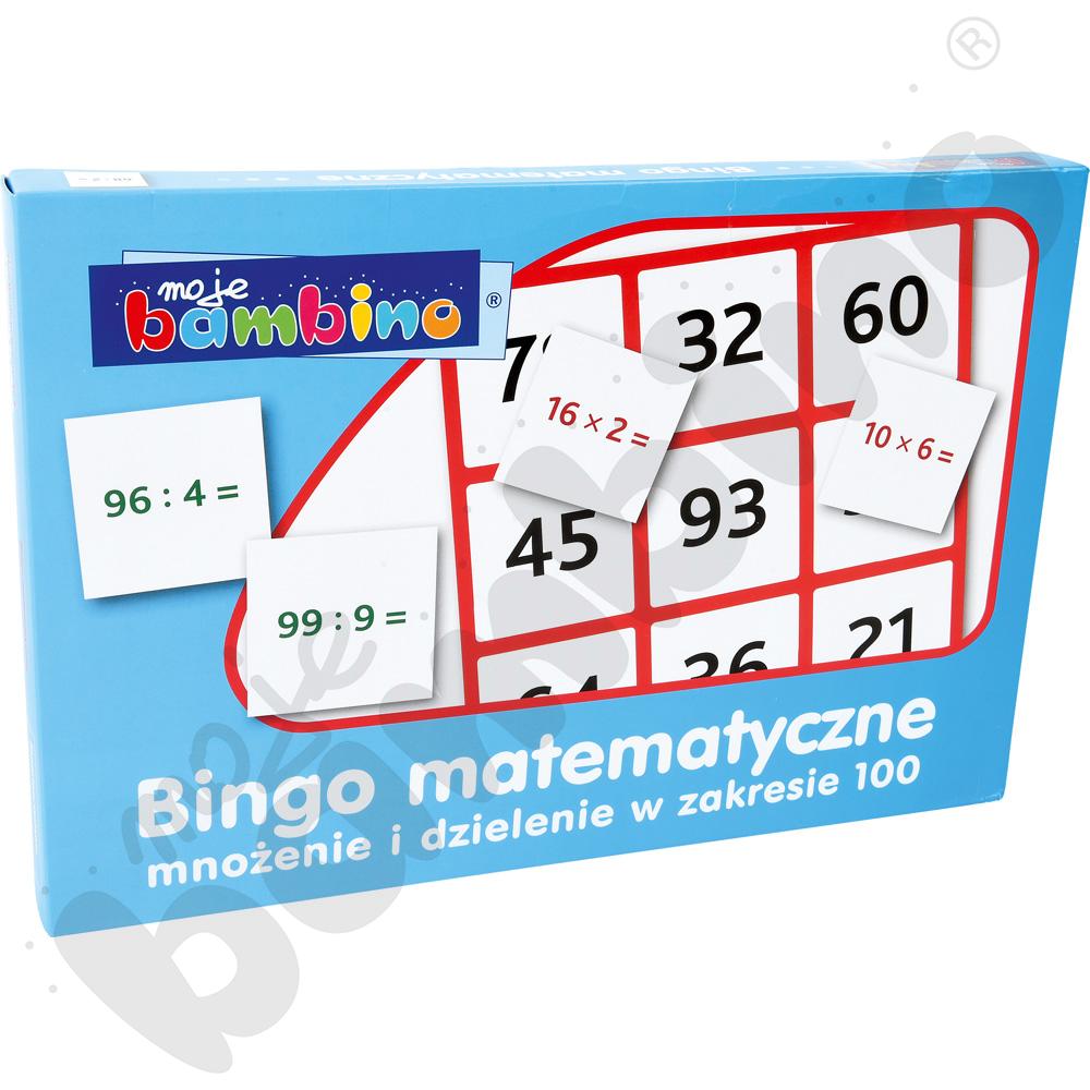 Bingo mnożenie i dzielenie w zakresie 100