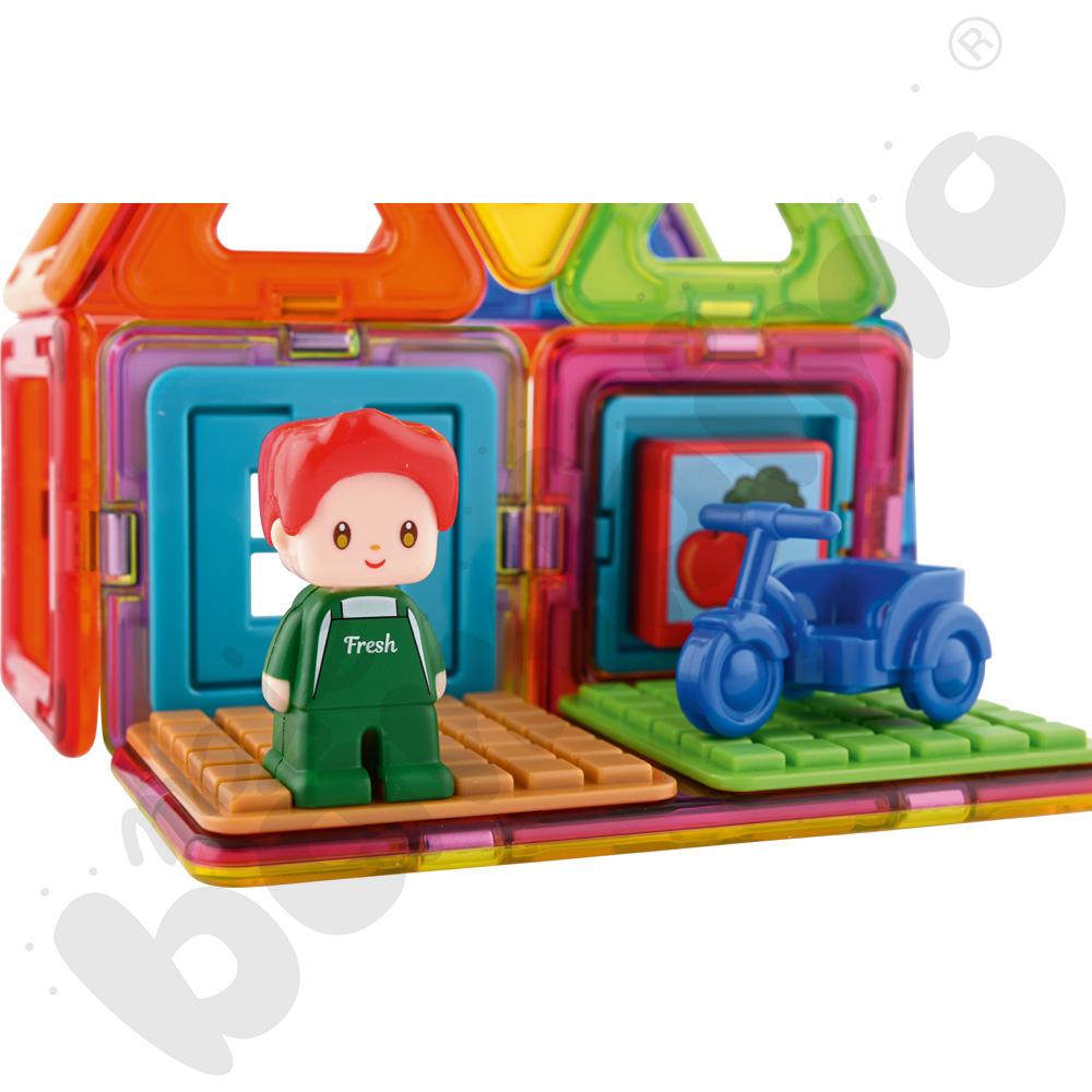 Magformers Town Set - targowisko