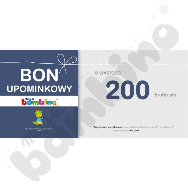 Bon upominkowy 200 zł