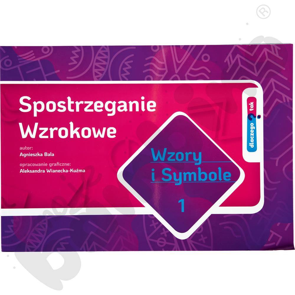 Spostrzeganie wzrokowe - Wzory i symbole cz.1 - zeszyt ćwiczeń