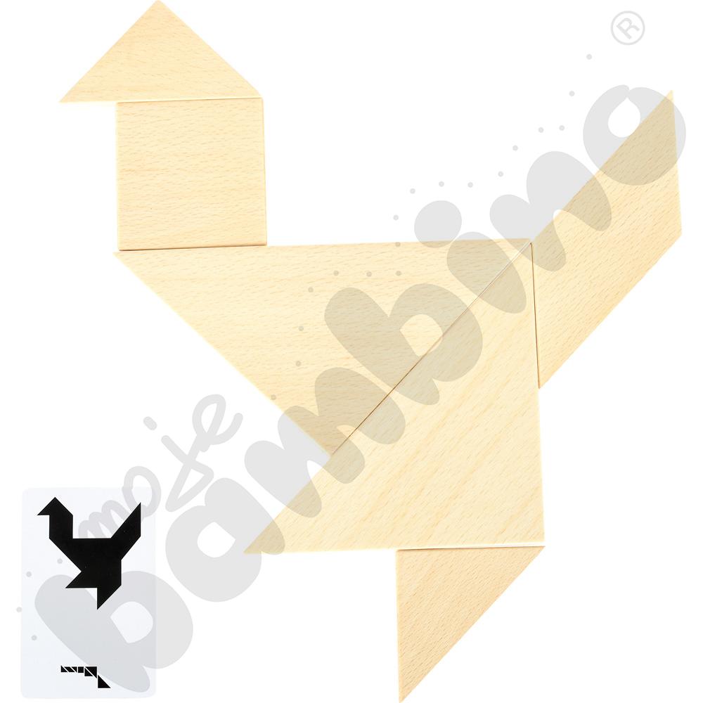 Tangram drewniany