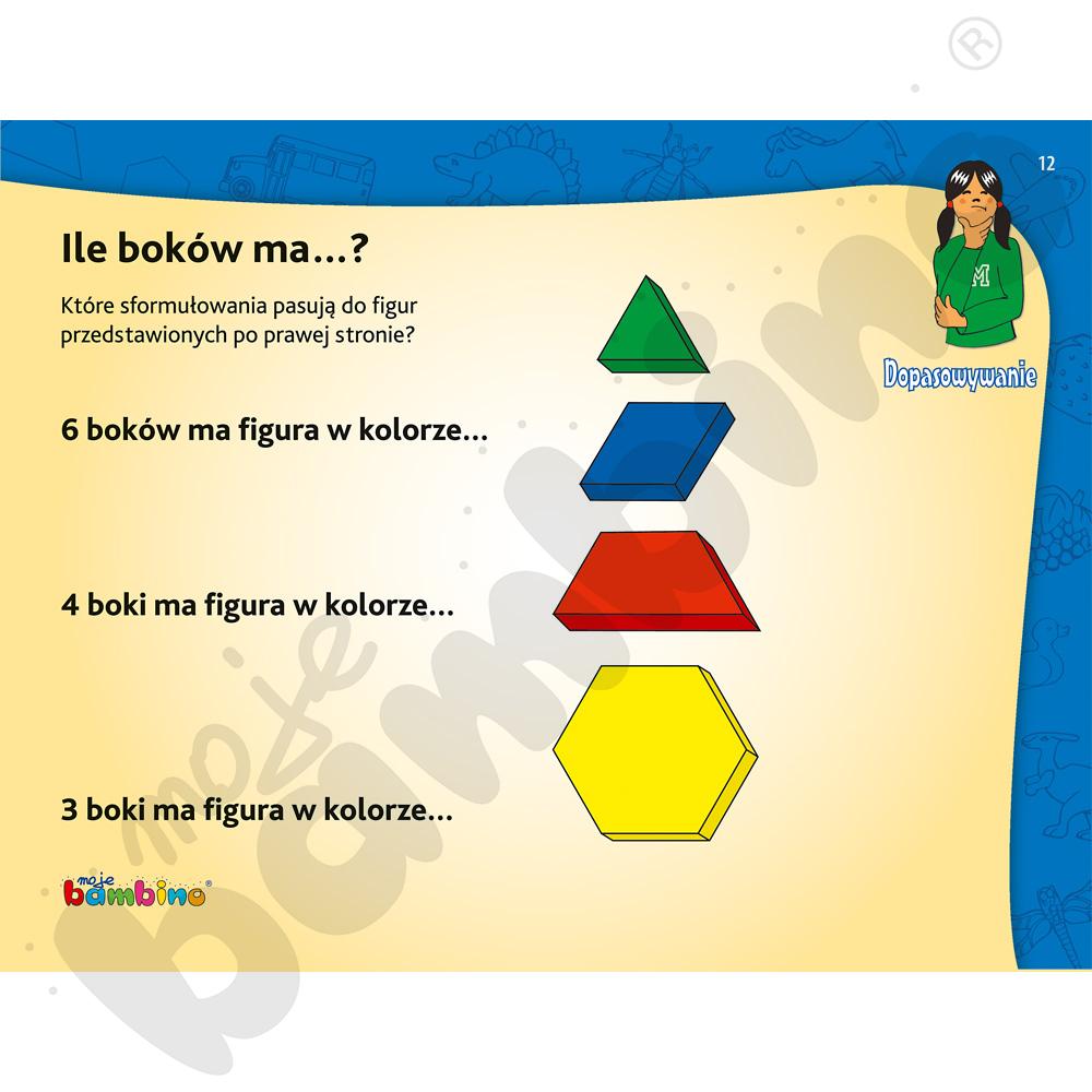 Zestaw matematyczny z kartami zadań