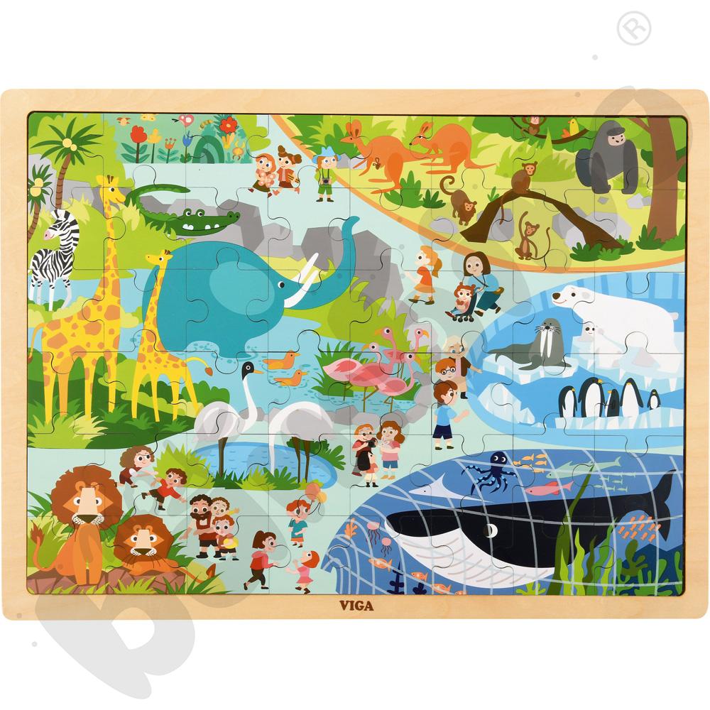 Puzzle Zoo, 48 elem.