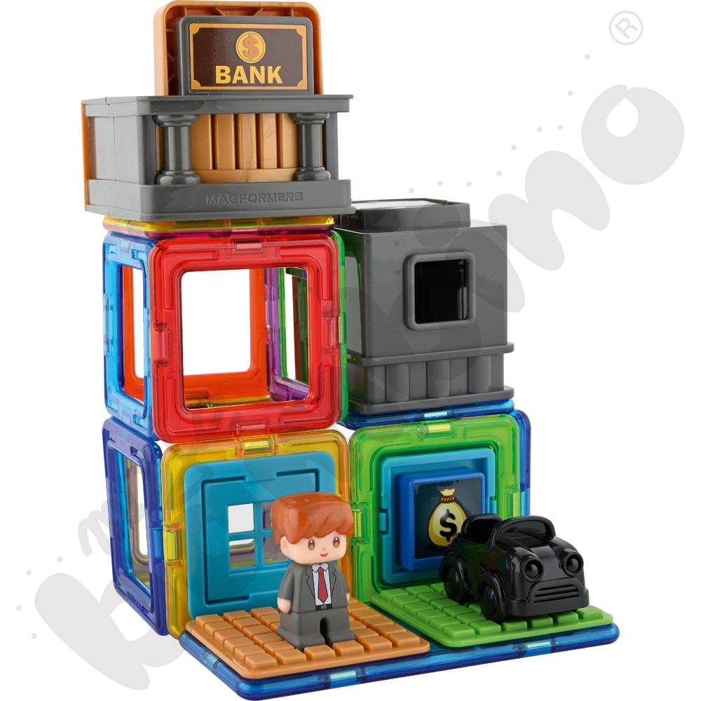 Magformers Town Set - bank