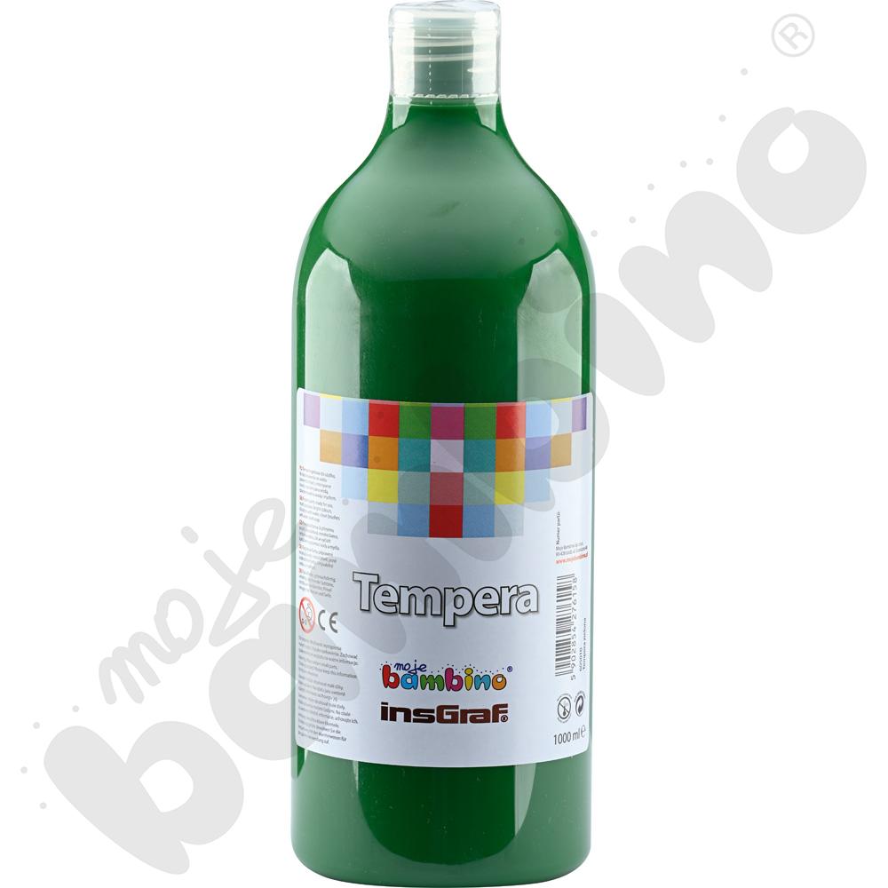 Tempera 1000 ml - zielona