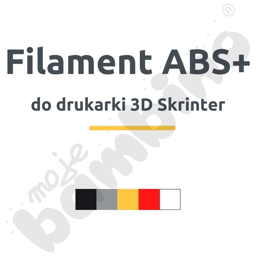 Filament ABS+ do drukarki 3D Skrinter - żółty