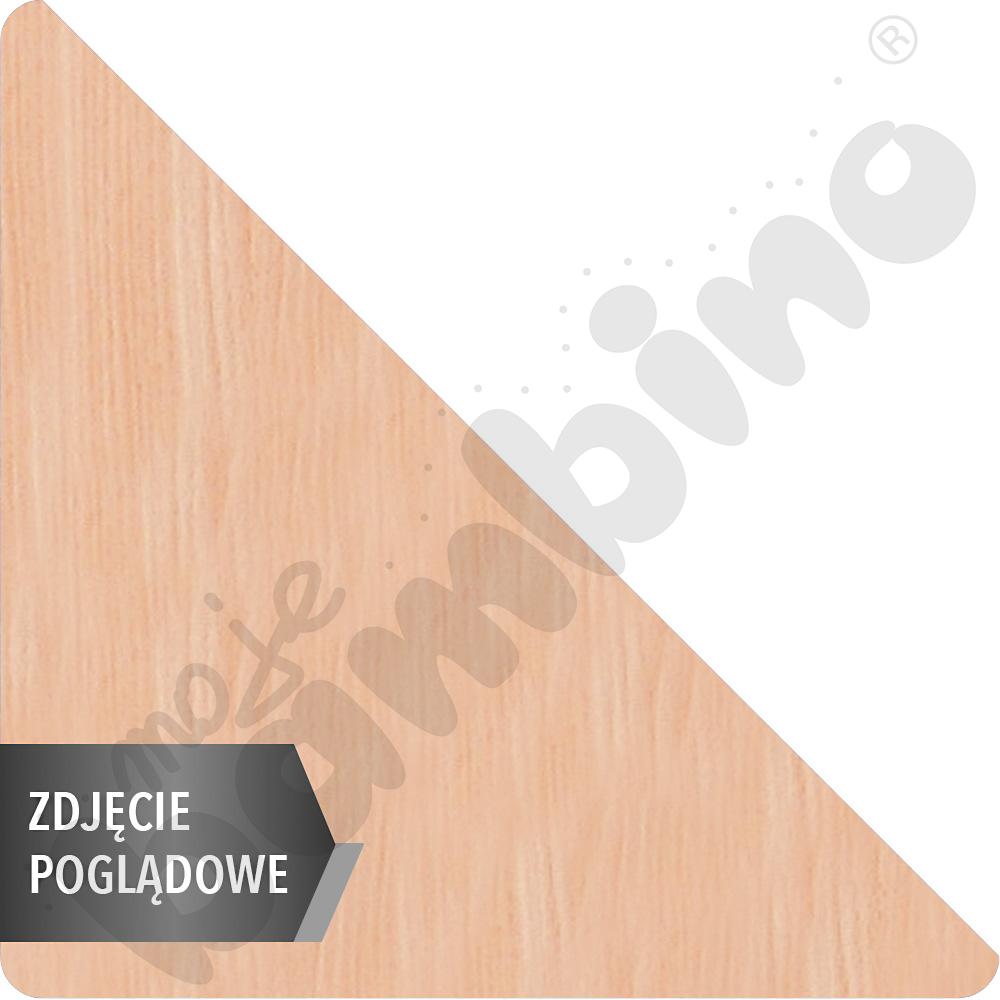 Stół Mila trójkątny 90x90x122, buk, zaokrąglony, rozm. 1