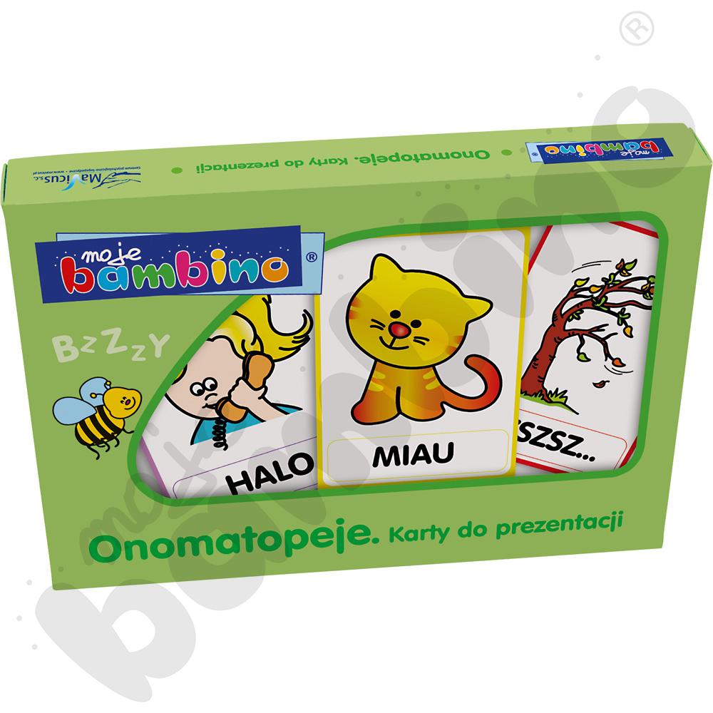 Onomatopeje - karty do prezentacji