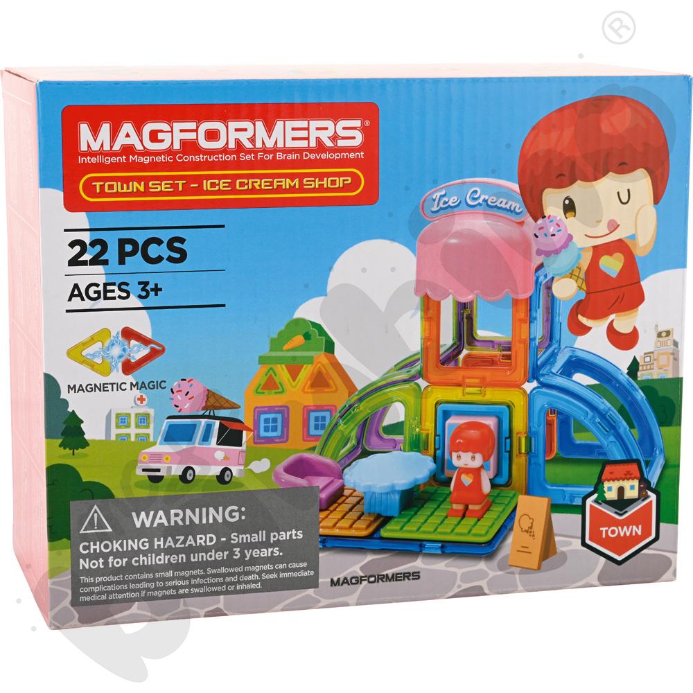 Magformers Town Set - lodziarnia