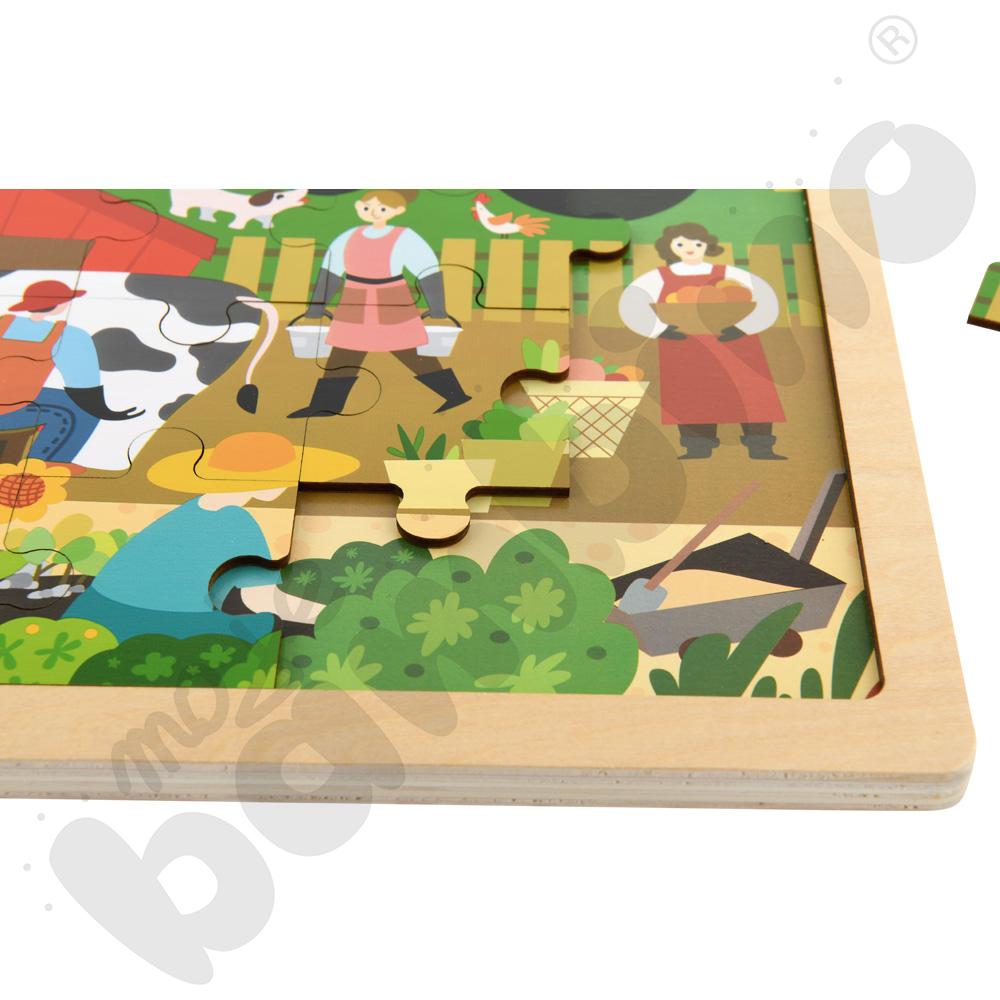 Puzzle Farma, 48 elem.