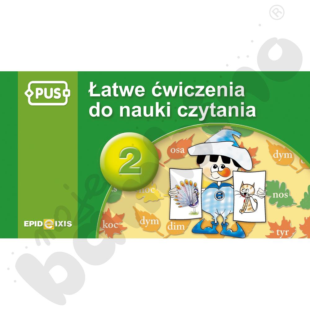 Łatwe ćwiczenia do nauki czytania cz. 2