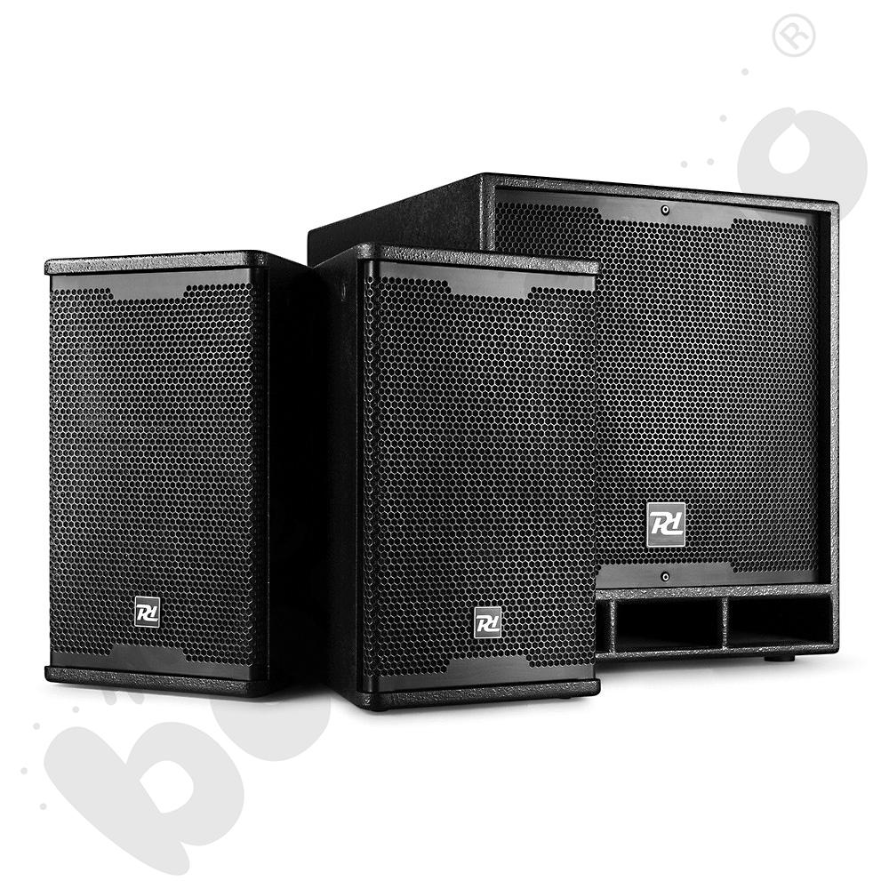 Nagłośnienie Power Dynamics subwoofer + 2x kolumna