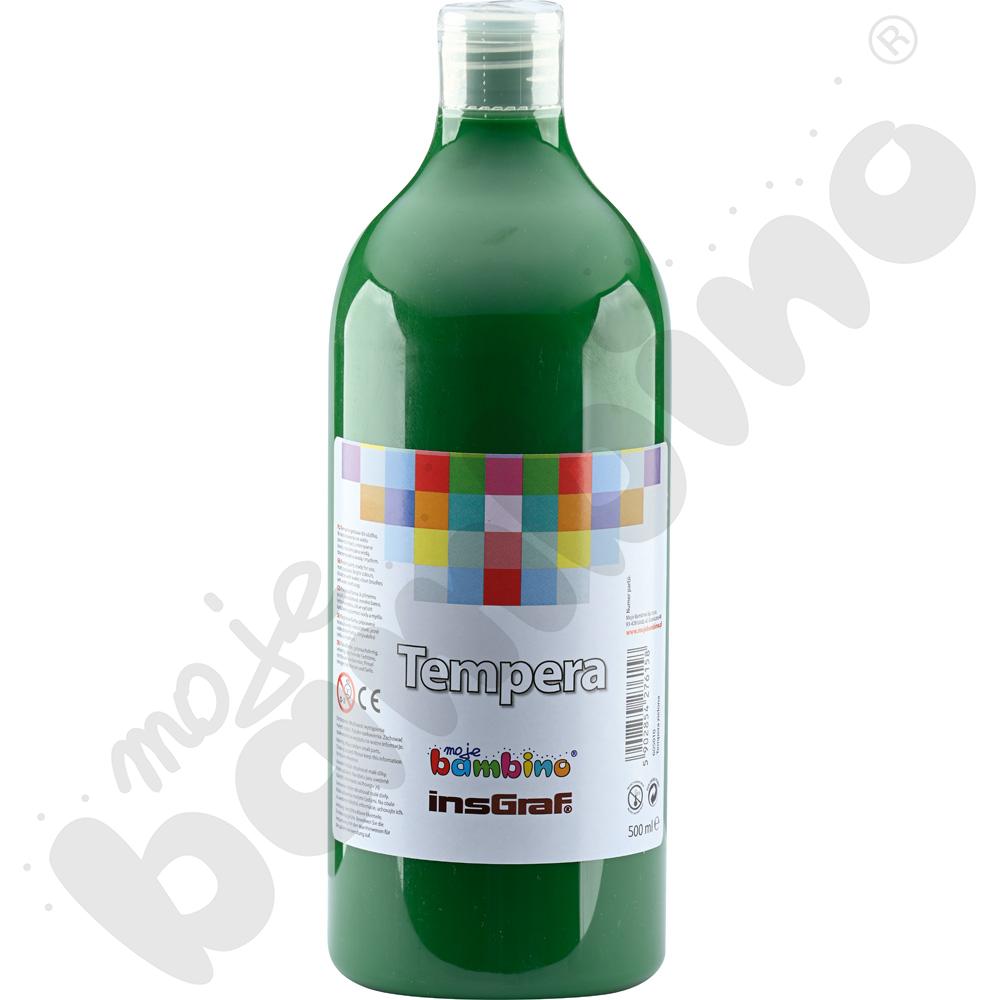 Tempera 500 ml - zielona