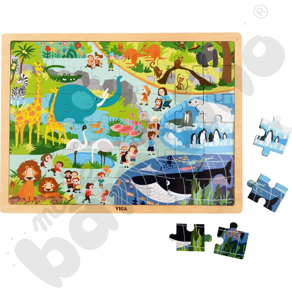 Puzzle Zoo, 48 elem.