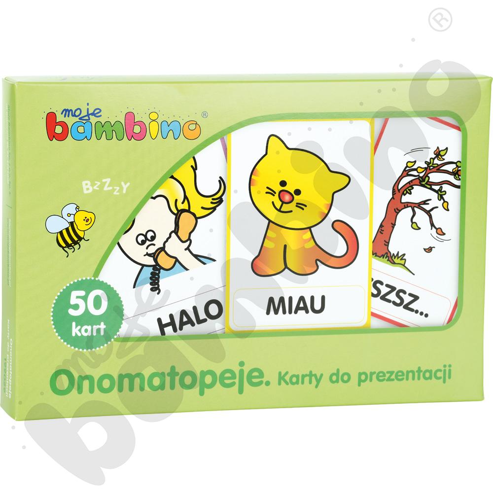 Onomatopeje - karty do prezentacji