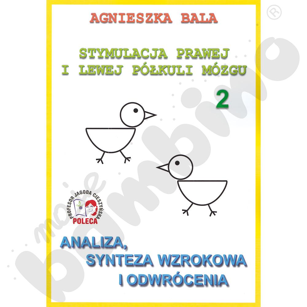 Stymulacja prawej i lewej półkuli mózgu - analiza, synteza wzrokowa i odwrócenia