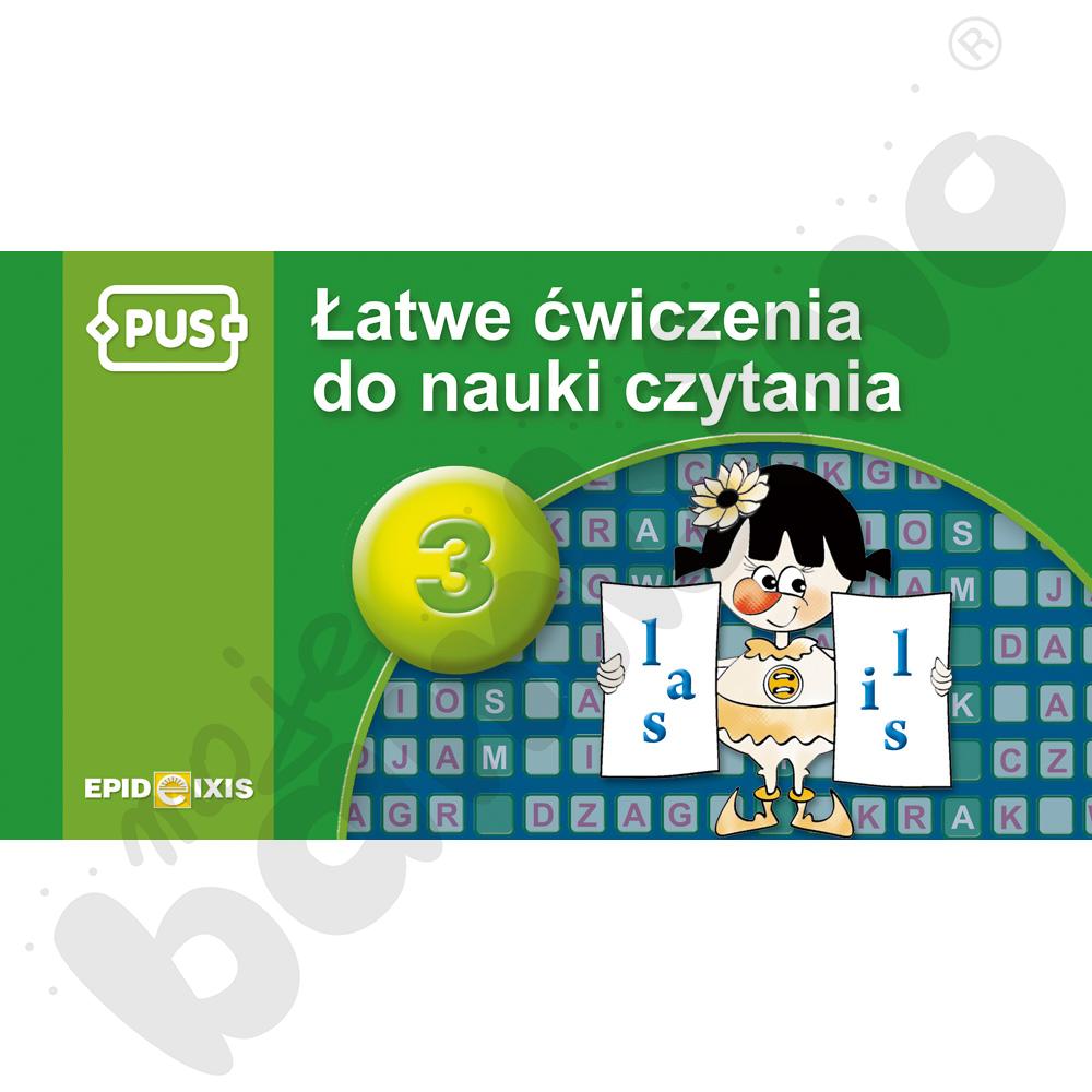 Łatwe ćwiczenia do nauki czytania cz. 3