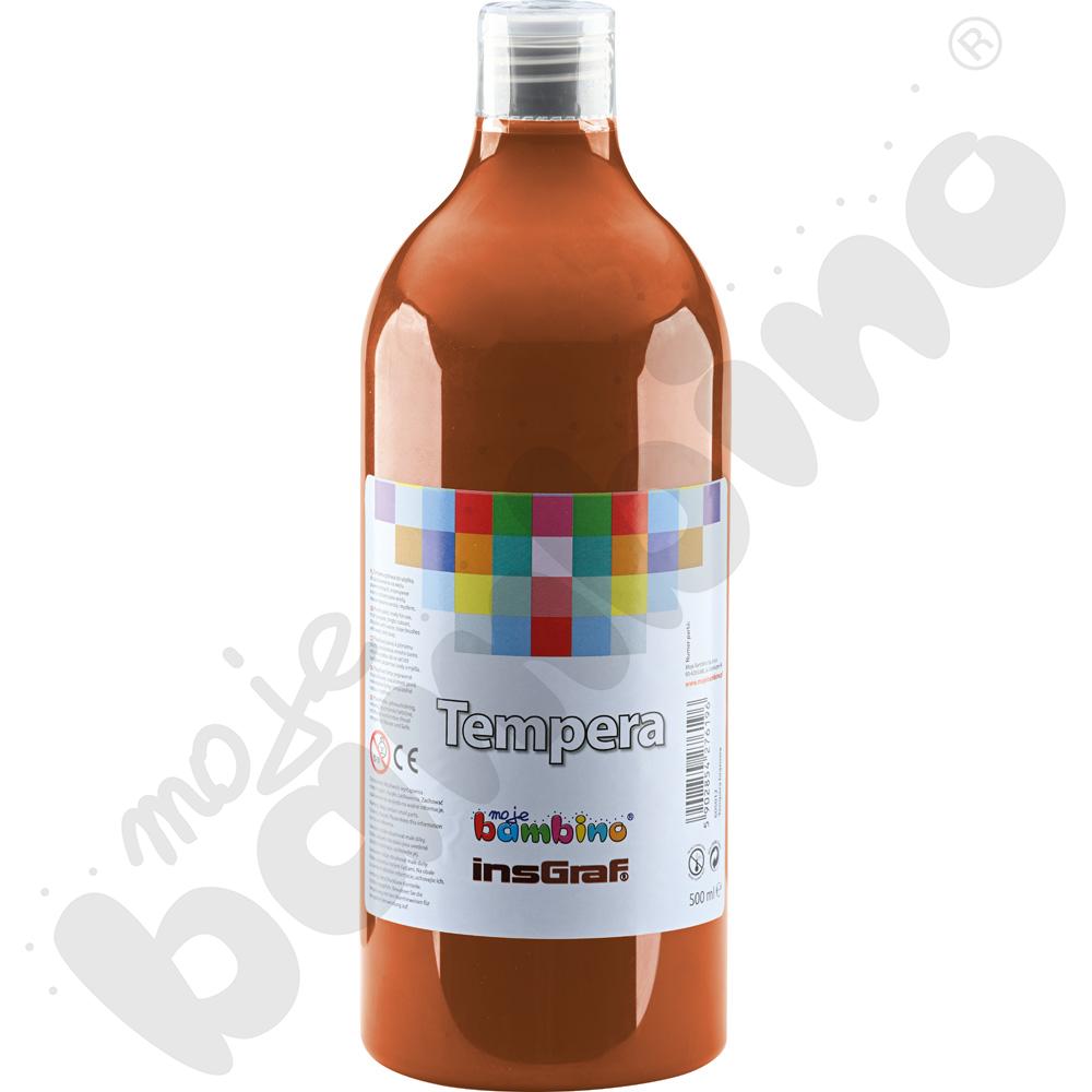 Tempera 500 ml - jasnobrązowa