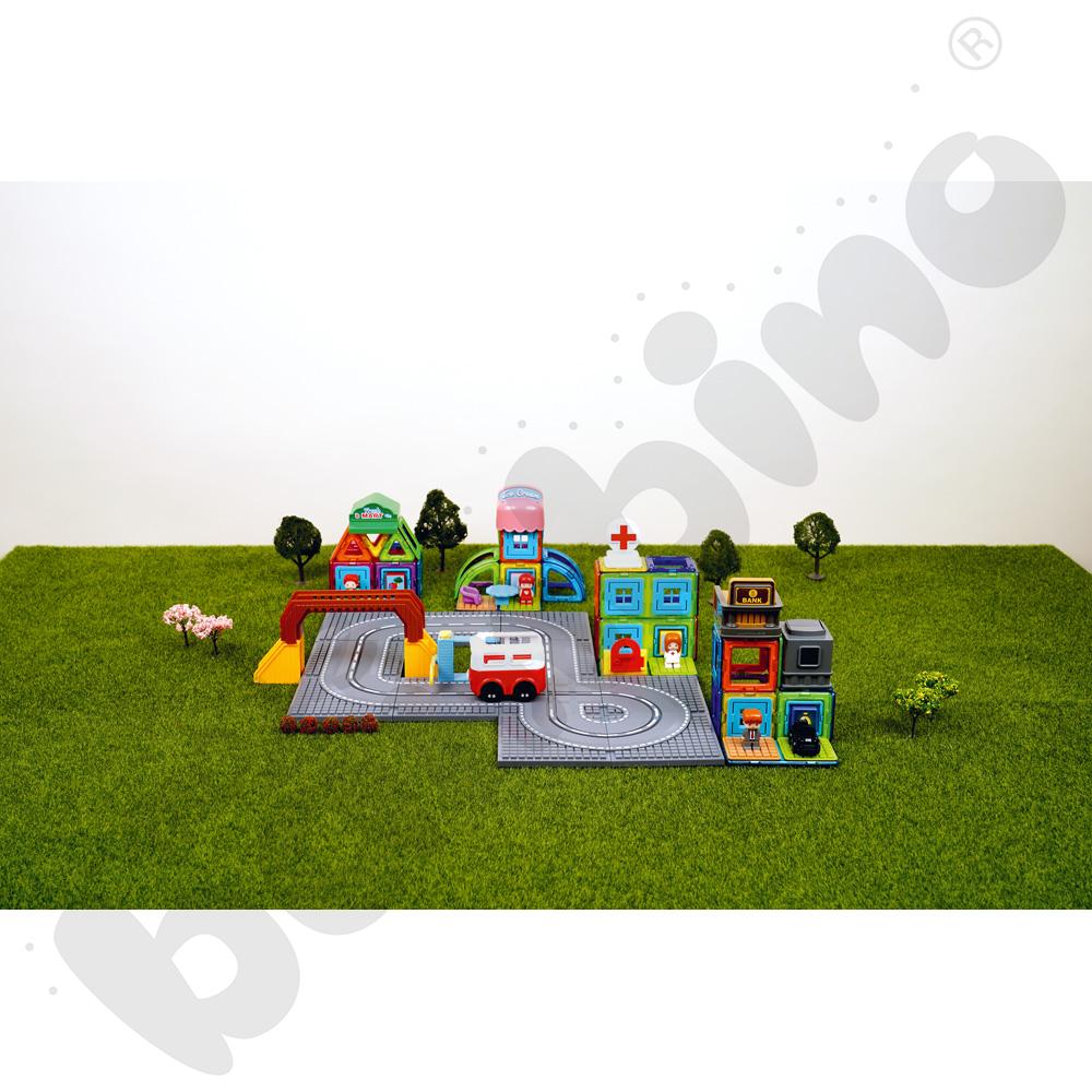 Magformers Town Set - szpital