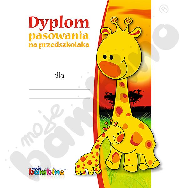 Dyplom pasowania na przedszkolaka