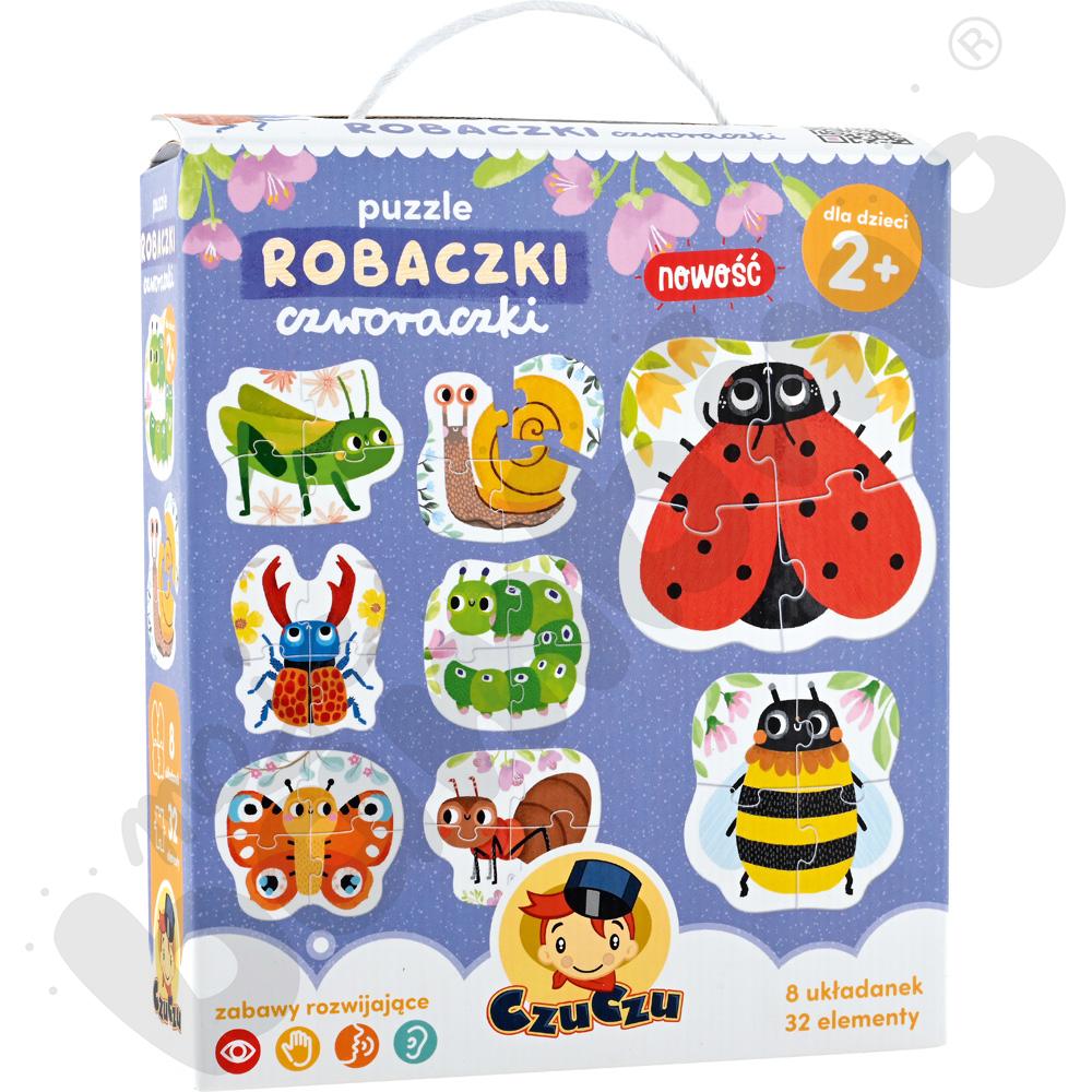 Robaczki czworaczki - puzzle