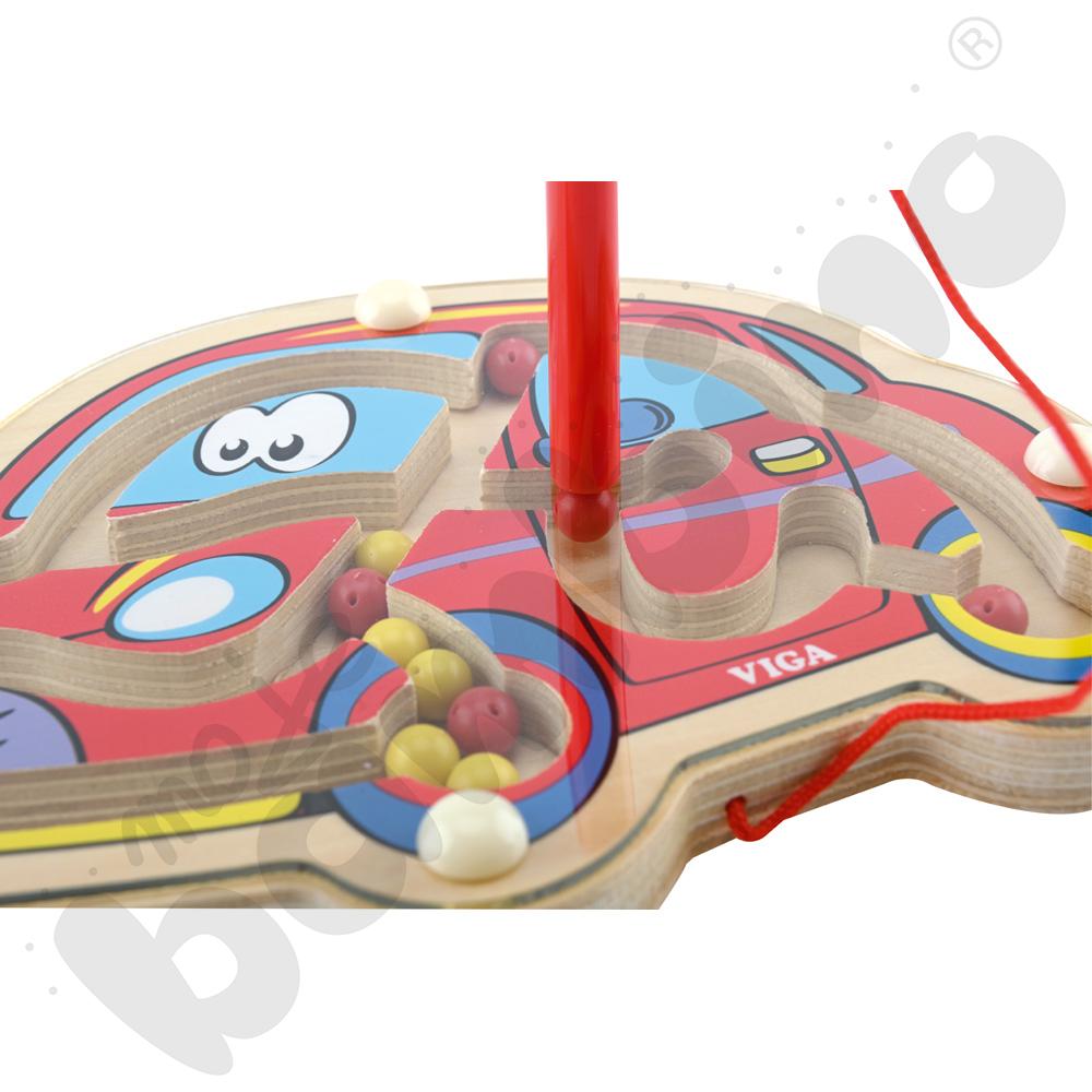 Magnetyczny labirynt - autko